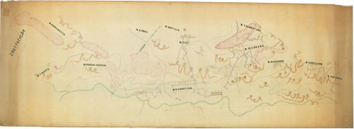 Mappa delle Miniere di Floristella (EN)