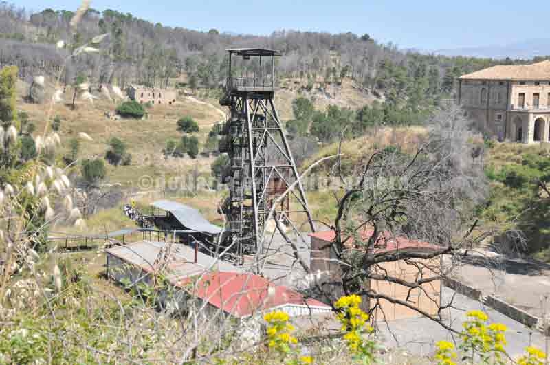 Il pozzo nuovo o pozzo n. 3 della Miniera Floristella,