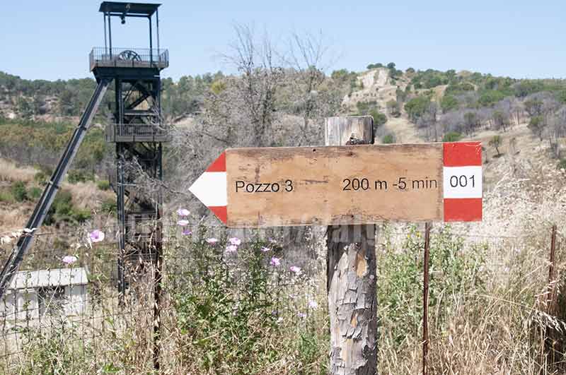 Il pozzo nuovo o pozzo n. 3 della Miniera Floristella,