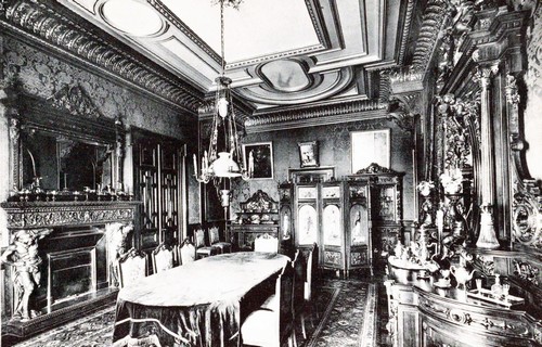 Sala da pranzo dello Château Grimaldi
