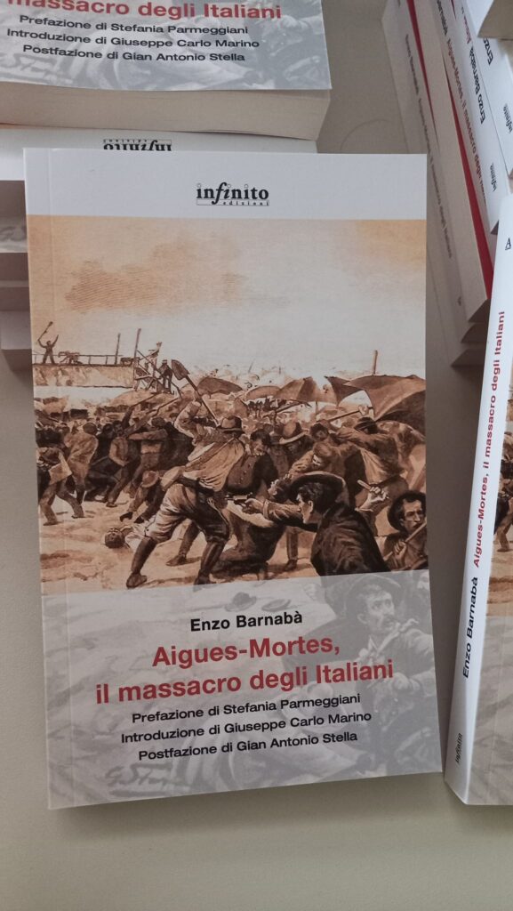 Enzo Barnabà alla Biblioteca Civica "Natalia Ginzburg" Morte agli italiani! Il massacro di Aigues-Mortes 1893