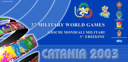 3rd MILITARY WORLD GAMES ITALY - CATANIA 2003 - Nino Strano